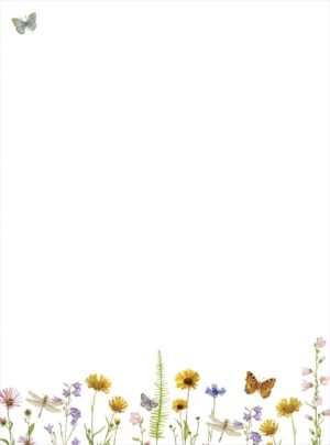 Wildflower Garden Stationary