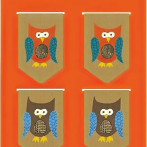 Owls I-Clip Magnetic Page Markers (Set of 8 Magnetic Bookmarks)