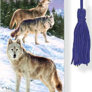 Wolves 3D Bookmark