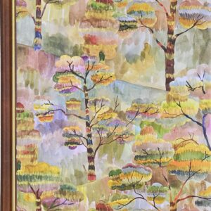 Watercolor Treescape Journal