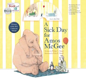 A Sick Day for Amos McGee - book & cd