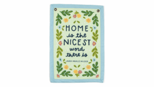 Pippi Post - Home is the Nicest Word Decal