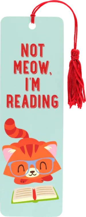 Book Mark, Not Meow I'm Reading