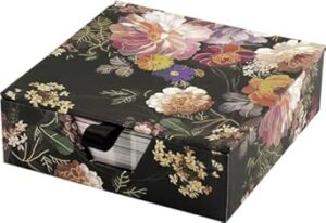 Midnight Floral Designer Desk Notes