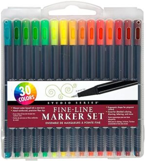 Studio Series Fine-Line Marker Set (30)