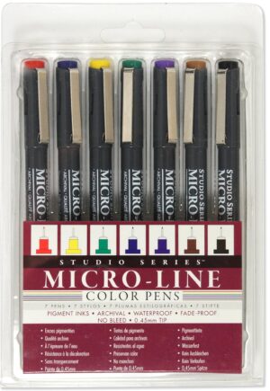 Studio Series - Micro-Line Color Pens (7)