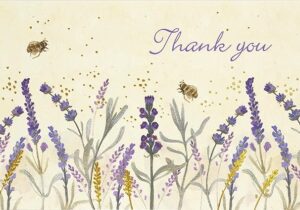 Thank-you Notes Lavender & Honey