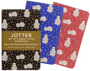 Sloths Jotter Notebooks