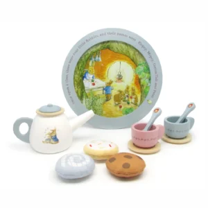 Beatrix Potter 11 Piece Wooden Tea Set