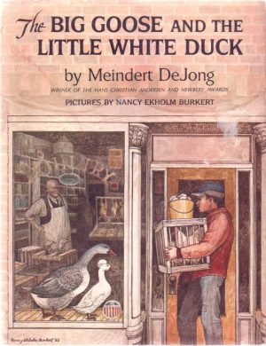 The Big Goose and the Little White Duck