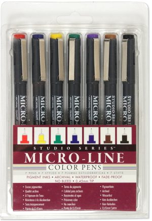 Studio Series - Micro-Line Color Pens (7)