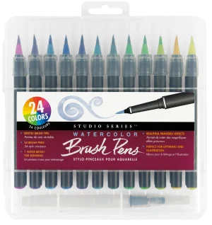 Studio Series Watercolor Brush Pen Set (24)