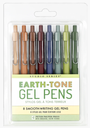 Earth-Tone Gel Pens