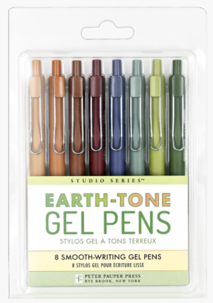 Earth-Tone Gel Pens