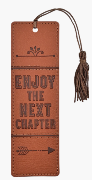 Enjoy the Next Chapter Artisan Bookmark