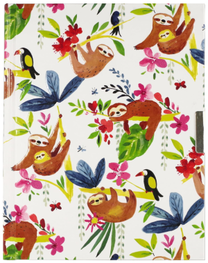 Swinging Sloths Locking Journal